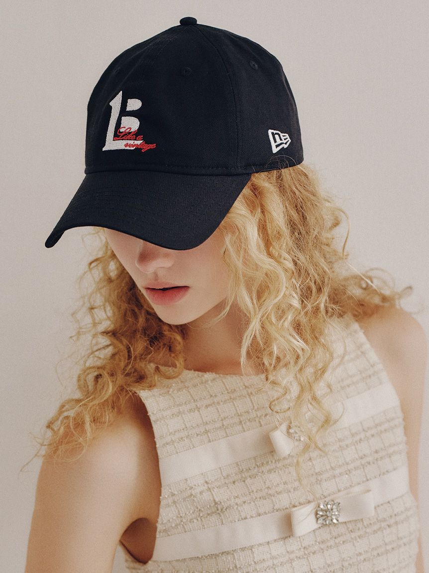 LILY BROWN「[L.B CANDY STOCK] リボンビジューツイードアメスリトップス」|Tシャツ・カットソー|