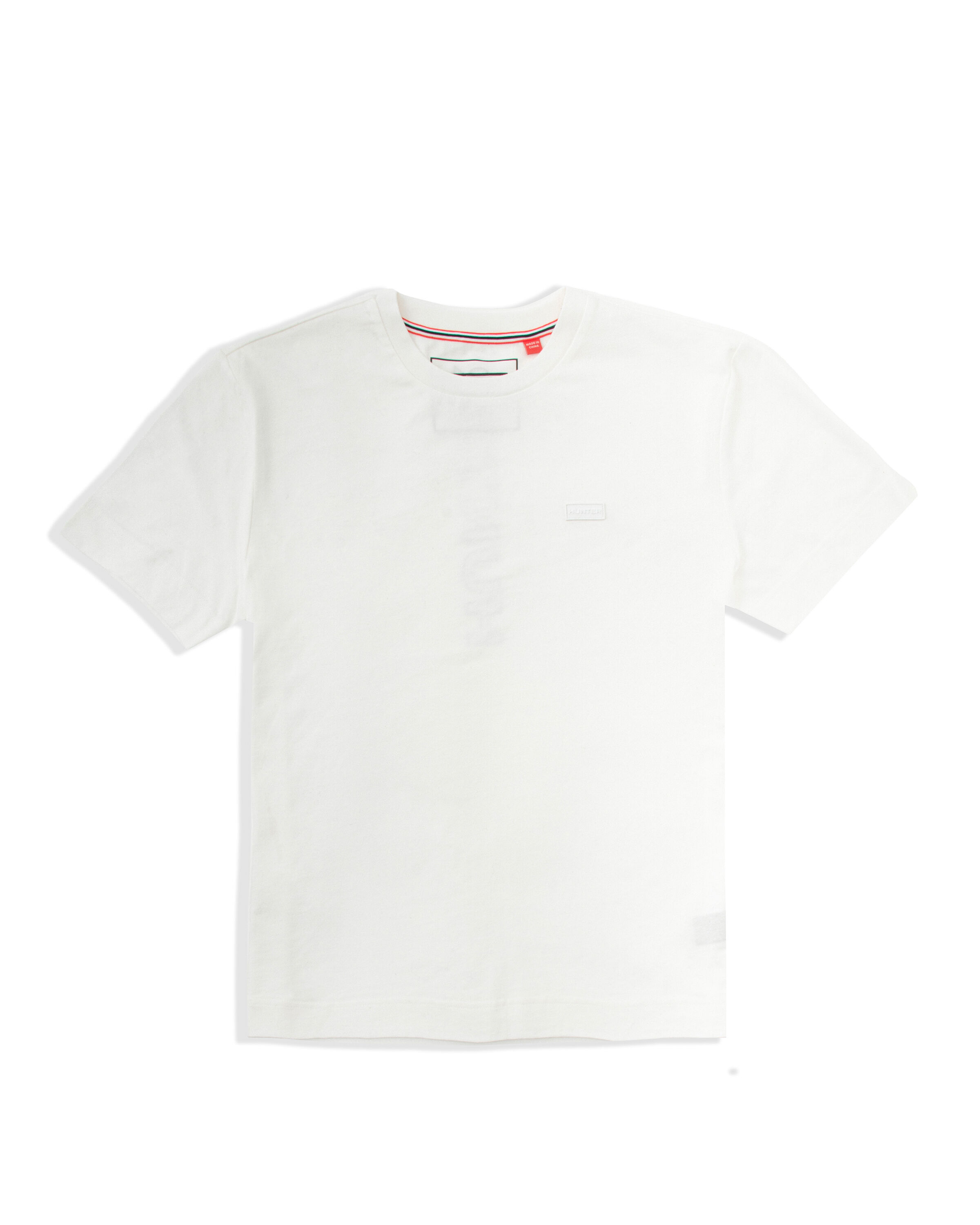 HUNTER「ユニセックス プレイ ラバライズ ハンターロゴ Ｔシャツ」|Tシャツ・カットソー|WHT