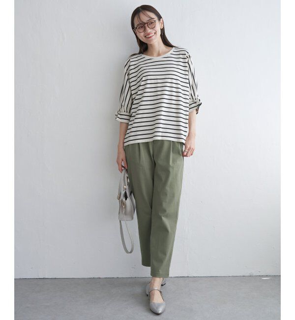 ikka「GOKU楽ストレッチテーパードパンツ」|その他|