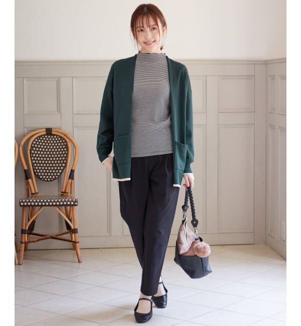 ikka「GOKU楽ストレッチテーパードパンツ」|その他|