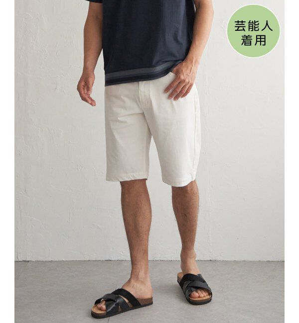 ikka「【接触冷感】GOKU楽パンツ EASY STRETCH 冷感5Pショート」|その他|ホワイト
