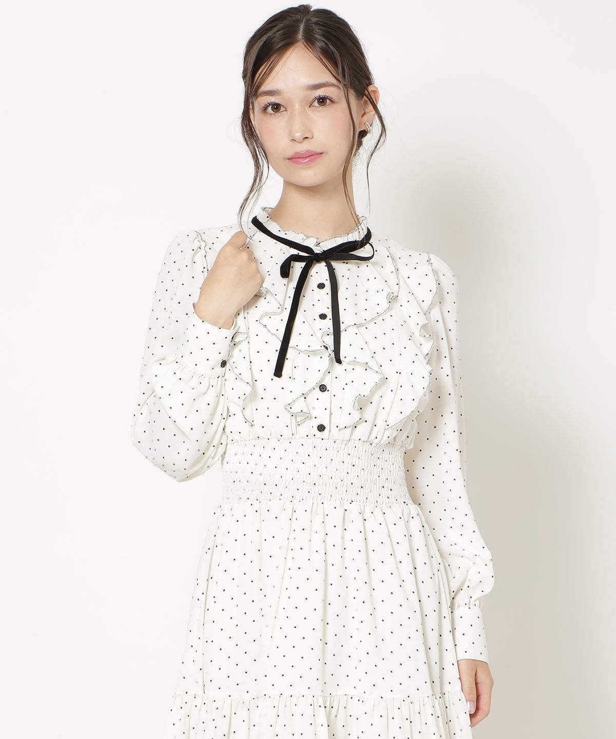 WILLSELECTION「ラッフルフリルティアードワンピース」|ワンピース|