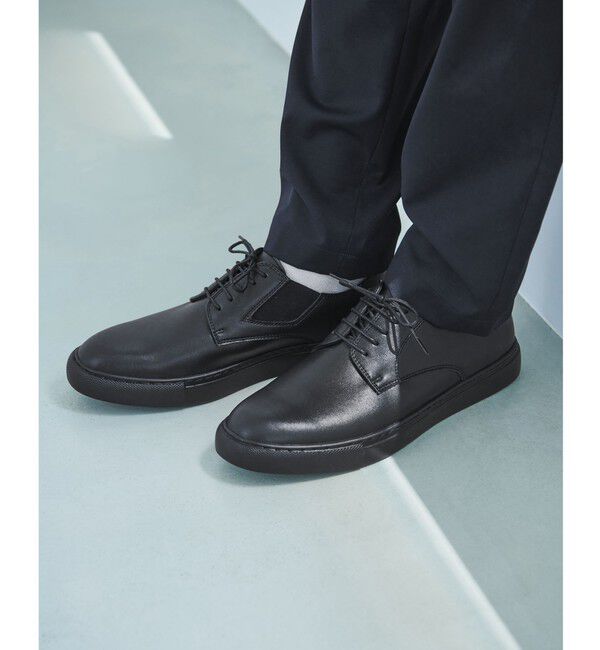 UNITED ARROWS green label relaxing「GLR サイドゴア プレーントゥ シューズ」|スニーカー|