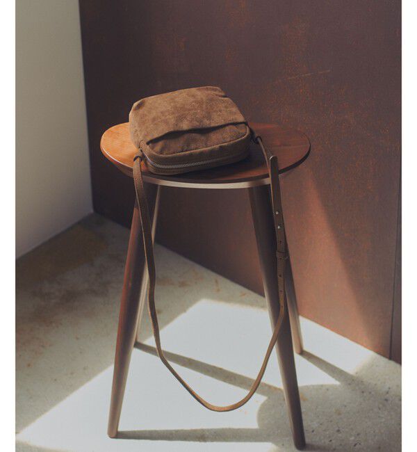 UNITED ARROWS green label relaxing「＜COMERU＞BLOK ブロック スエードライク ショルダー バッグ」|ショルダー・メッセンジャー|BEIGE