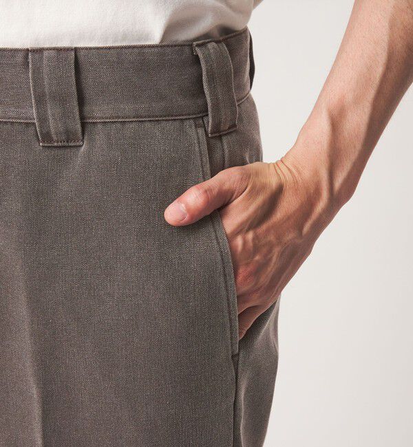 UNITED ARROWS green label relaxing「【別注】＜Dickies＞ ポリエステル ダック ワイド パンツ」|チノ|