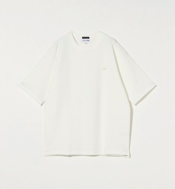 BEAUTY&YOUTH UNITED ARROWS「＜LACOSTE for BEAUTY&YOUTH＞1トーン ショートスリーブ Tシャツ」|Tシャツ・カットソー|WHITE