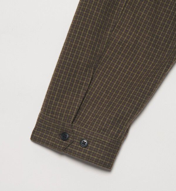 STEVEN ALAN「＜Steven Alan＞ コットンビエラ チェック ジップ プルオーバー」|その他|