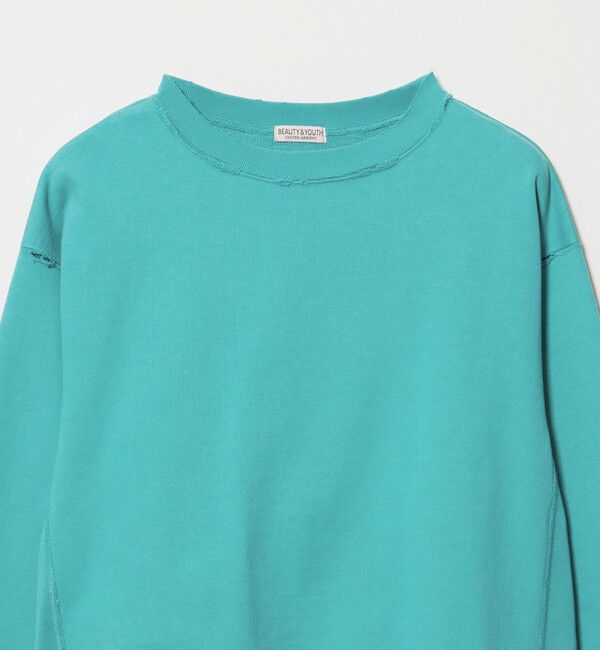 BEAUTY&YOUTH UNITED ARROWS「ヴィンテージ ウラケ ダメージ クルーネック スウェット」|Tシャツ・カットソー|