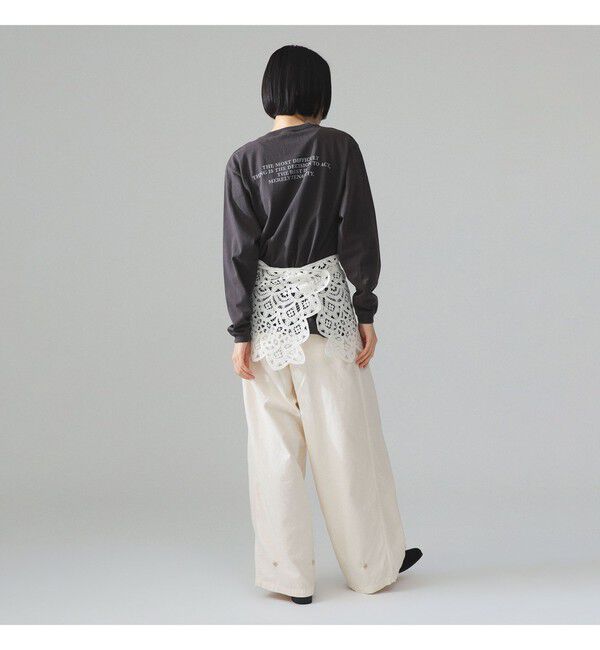 BEAMS SELECTION for WOMEN「【別注】HEAR MY NAME &times; maturely / プリント ロング スリーブ」|Tシャツ・カットソー|