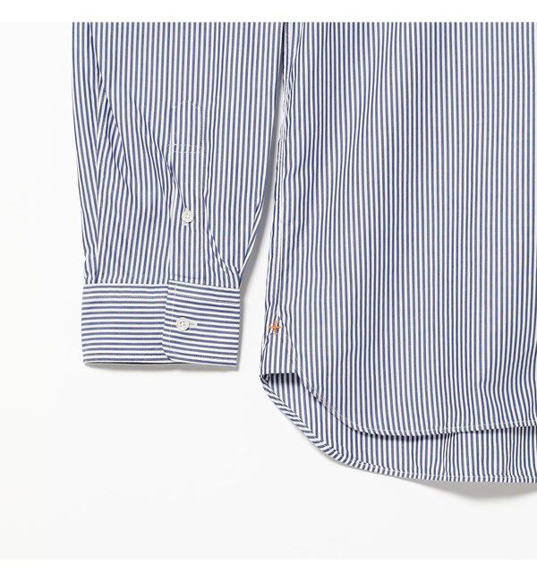 BEAMS PLUS「BEAMS PLUS / コットンブロード ロンドンストライプ ボタンダウン シャツ」|シャツ・ブラウス|