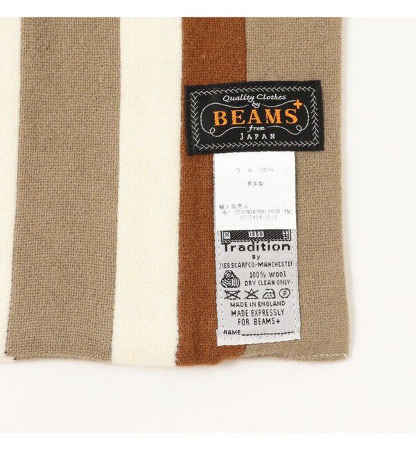 BEAMS PLUS「ENGLISH TRADITION &times; BEAMS PLUS / 別注 スクールマフラー」|マフラー|