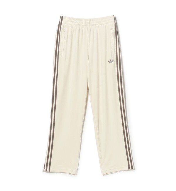 BEAMS「adidas / ファイヤーバード ベロア トラックパンツ」|チノ|WONDER_WHITE