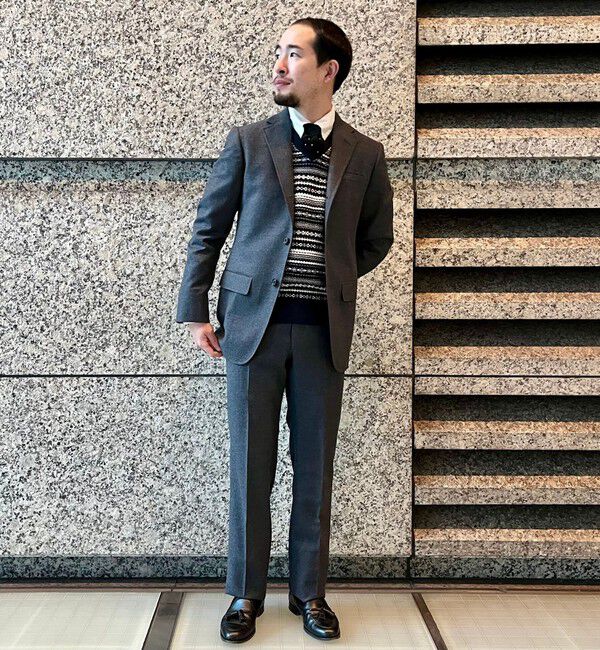 SHIPS「Southwick: AMERICAN WOOLEN COMPANY フランネル 3B スーツ」|スーツ|
