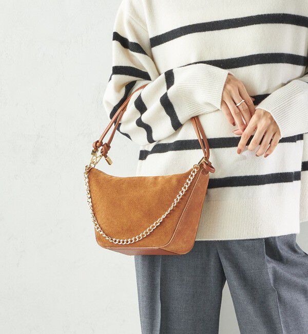 SHIPS for women「AULENTTI: 3WAY チェーン バッグ」|ショルダー・メッセンジャー|