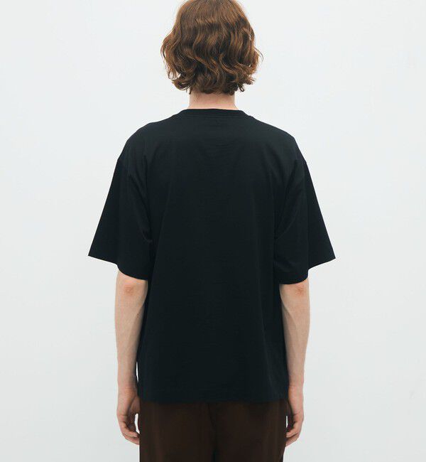 CABaN「CABaN コットン ドロップショルダークルーネックプルオーバー」|Tシャツ・カットソー|