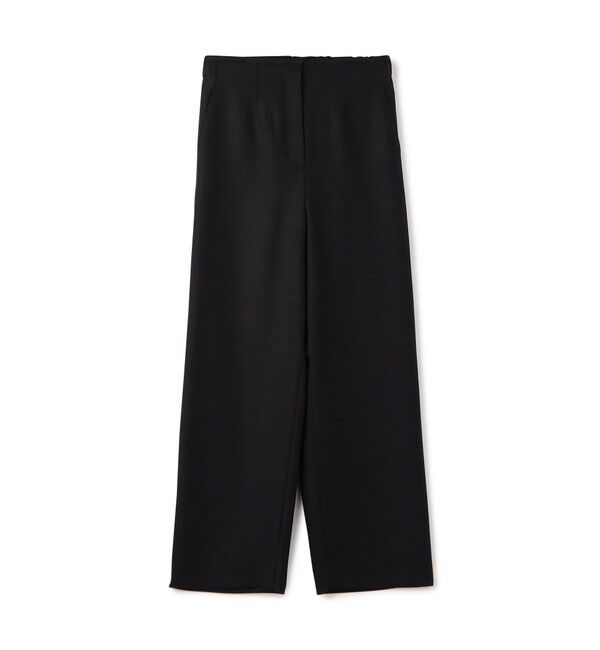 Ballsey「ライトカルゼ ストレートパンツ」|スラックス|19 ブラック