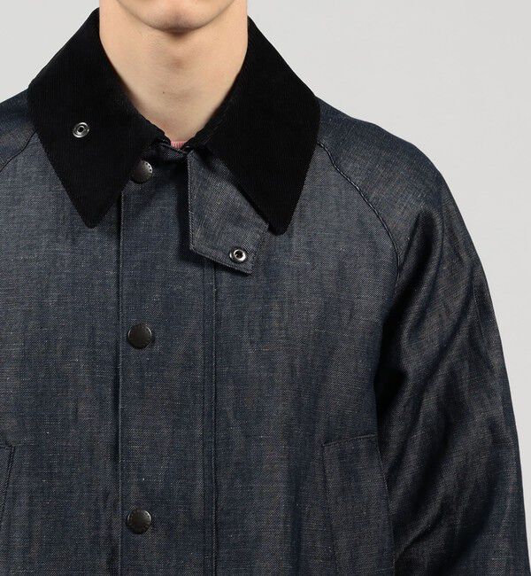 TOMORROWLAND MENS「【別注】Barbour Classic BEDALE ウールリネン ブルゾン DORMEUIL」|ブルゾン・スタジャン|