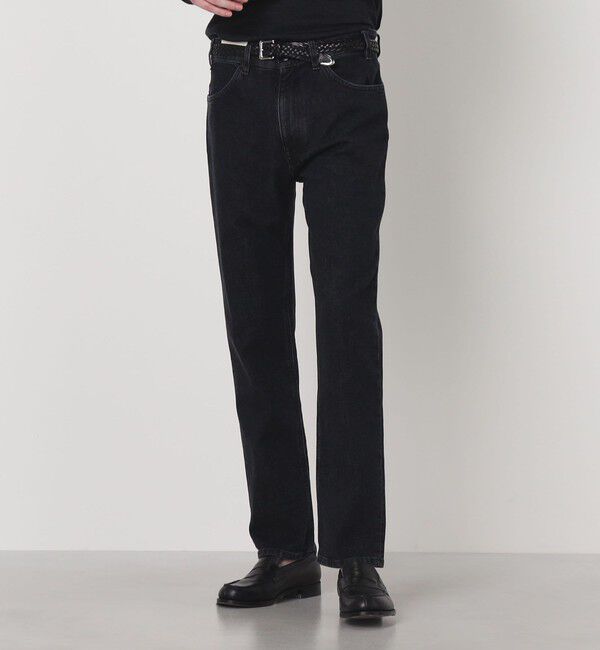 TOMORROWLAND MENS「【別注】PT TORINO BAND ストレッチブラックデニム 5ポケットパンツ」|デニム|