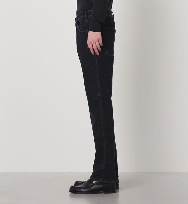 TOMORROWLAND MENS「【別注】PT TORINO BAND ストレッチブラックデニム 5ポケットパンツ」|デニム|