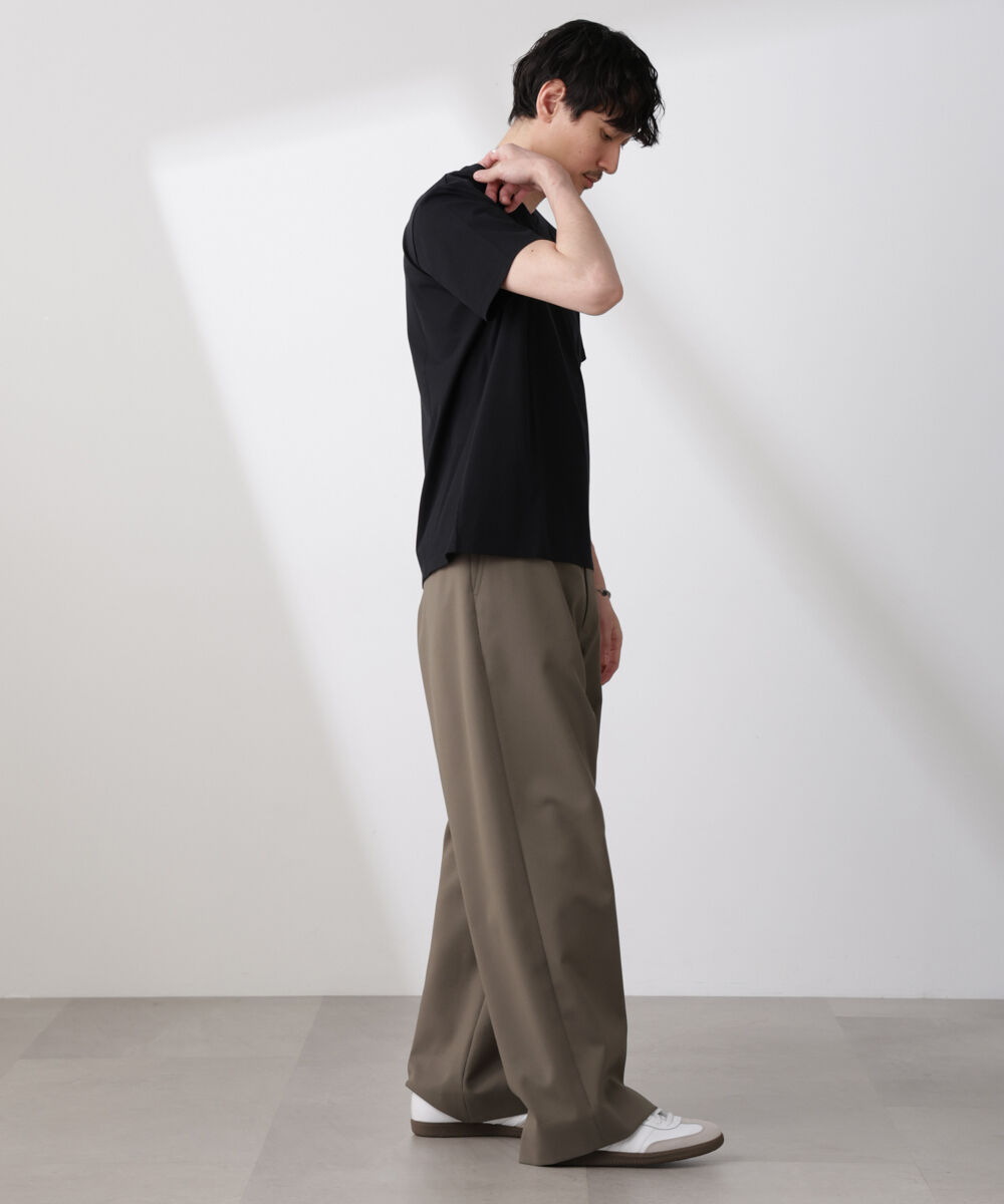 nano･universe「｢SOIGNE｣ECOPET(R)&times;AEROツイルストレッチチノスラックス」|チノ|