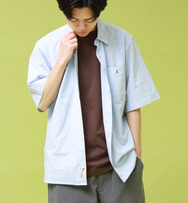 GLOSTER「【GEVACO/ゲバコ】レギュラーカラー半袖シャツ」|シャツ・ブラウス|