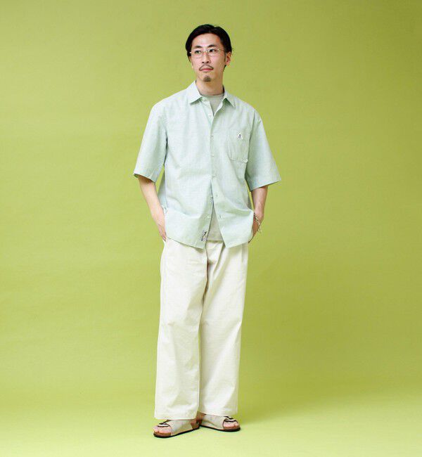 GLOSTER「【GEVACO/ゲバコ】レギュラーカラー半袖シャツ」|シャツ・ブラウス|