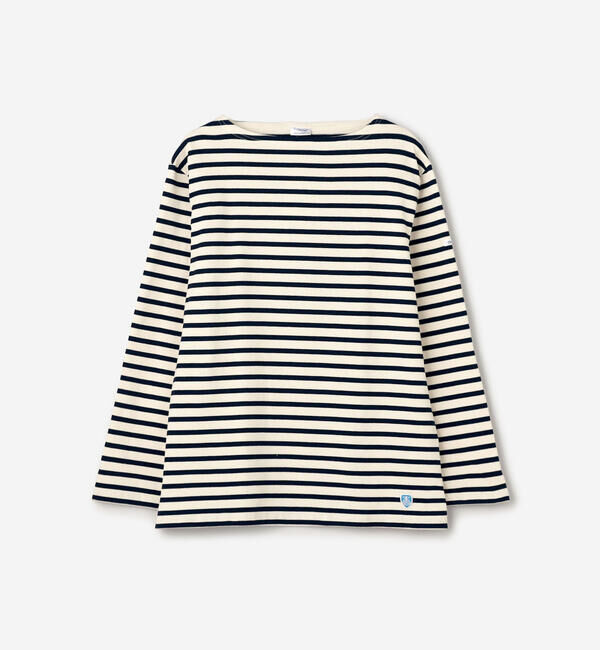 ORCIVAL「ORCIVAL | コットンロード ボートネック フレンチバスクTシャツ MEN」|Tシャツ・カットソー|