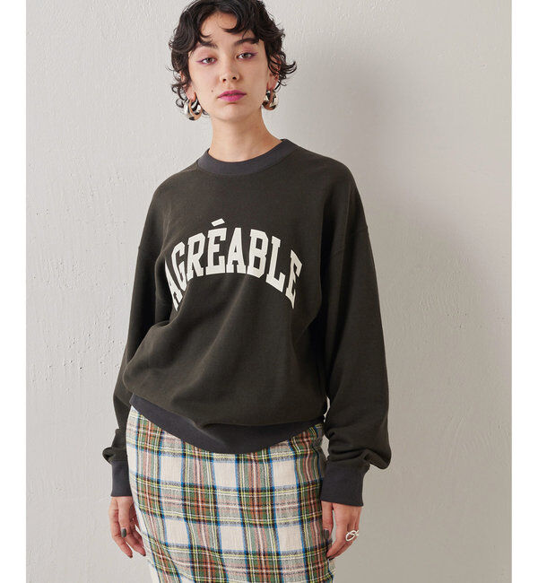 THE PAUSE「【THE PAUSE】ロゴスウェットプルオーバー」|Tシャツ・カットソー|