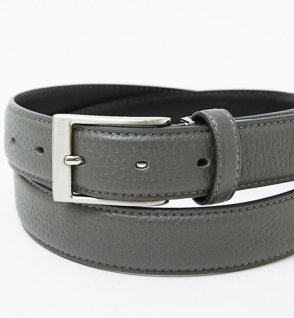 ABAHOUSE「【Made in Japan】シュリンク レザーベルト 30mm」|ベルト|