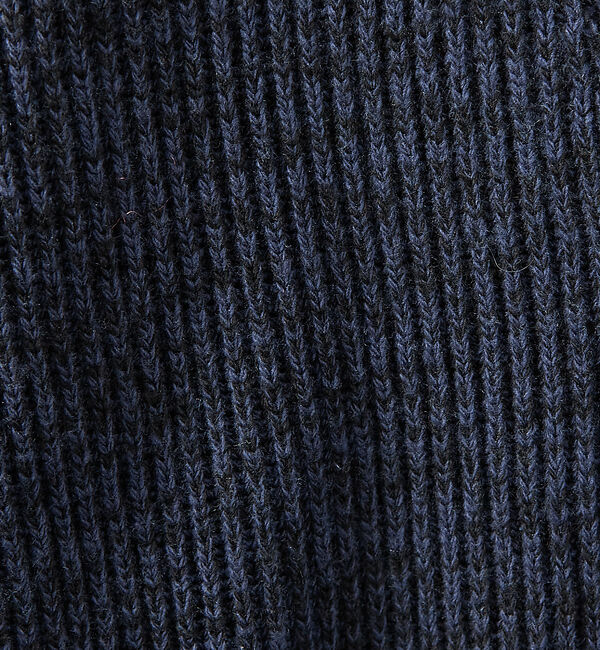 ABAHOUSE「【メランジ】畦編みショールカラーカーディガン」|カーディガン|