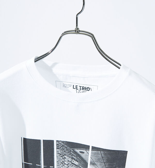 ABAHOUSE「DoNotDisturb グラフィック プリント 半袖Tシャツ/オーバーサイズ/」|Tシャツ・カットソー|