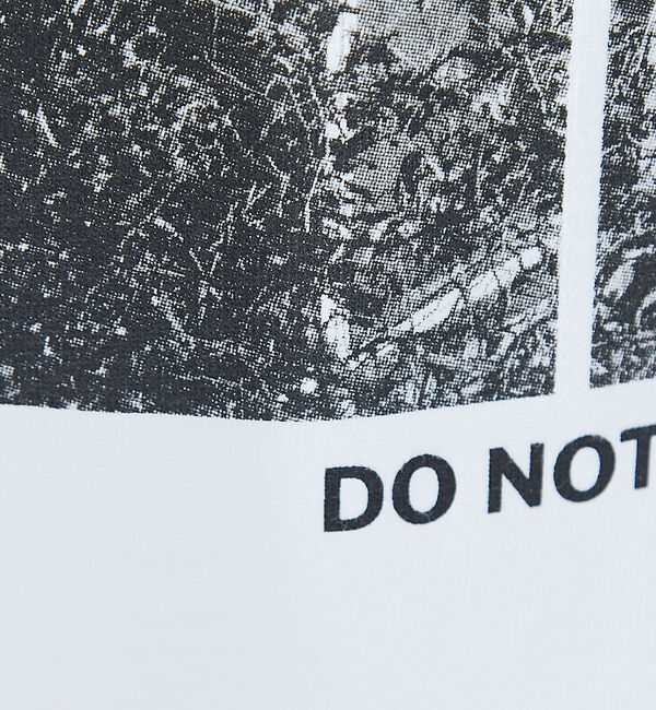 ABAHOUSE「DoNotDisturb グラフィック プリント 半袖Tシャツ/オーバーサイズ/」|Tシャツ・カットソー|