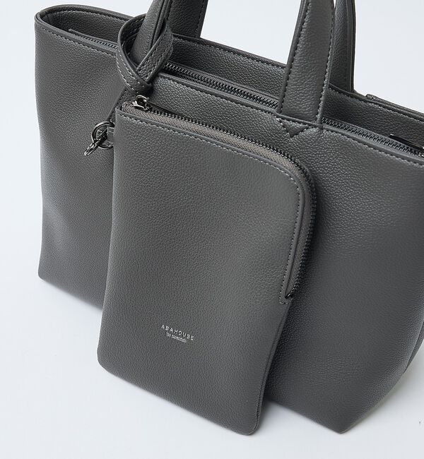 ABAHOUSE「【ABAHOUSE　les essentiels】定番ミニトートバッグ / スプ」|トートバッグ|
