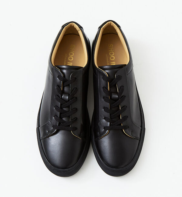 alfredoBANNISTER「【SHOO IN SHOE】究極のベーシック オールレザースニーカー」|スニーカー|