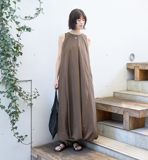 Rouge vif「ノースリーブ バルーンワンピース」|ワンピース|