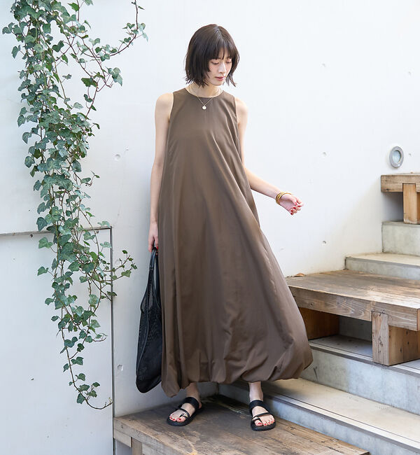 Rouge vif「ノースリーブ バルーンワンピース」|ワンピース|