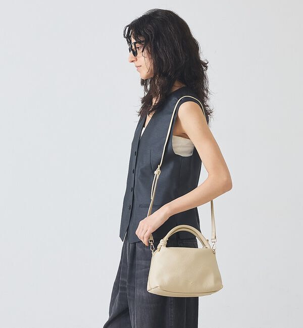 LOWELL things「【再入荷/新色追加】Muget/ダブルハンドルミニショルダーBAG【予約】」|ショルダー・メッセンジャー|