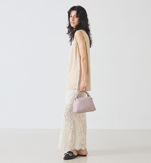 LOWELL things「【再入荷/新色追加】Muget/ダブルハンドルミニショルダーBAG【予約】」|ショルダー・メッセンジャー|
