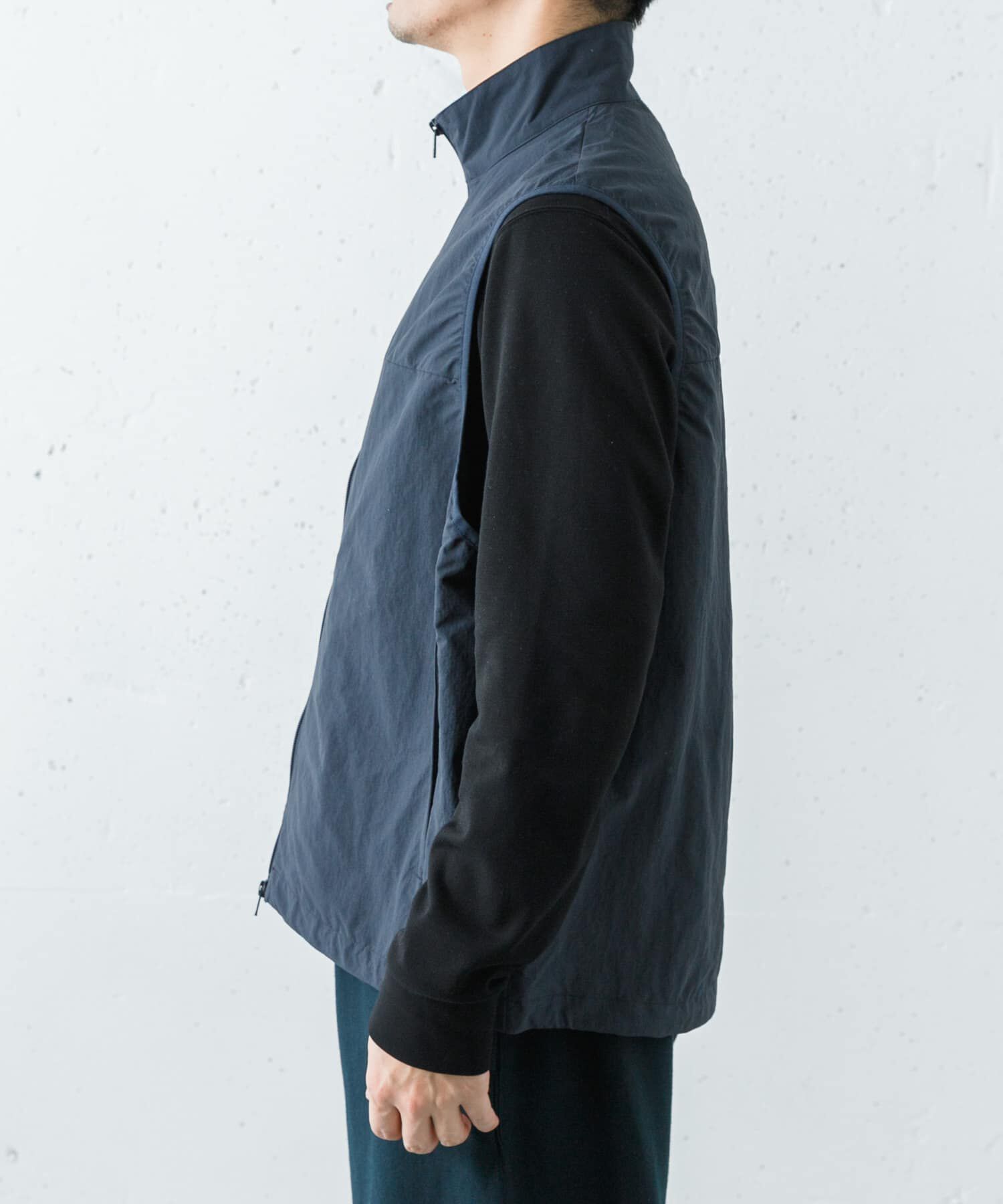 URBAN RESEARCH「Wide Dad　NYLON DAD VEST」|ベスト・ジレ|
