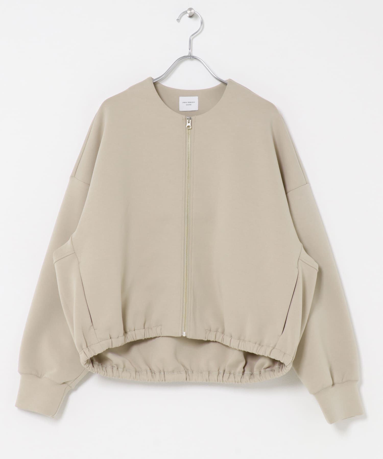 URBAN RESEARCH DOORS「ダンボールZIPカーディガン 26AW」|カーディガン|