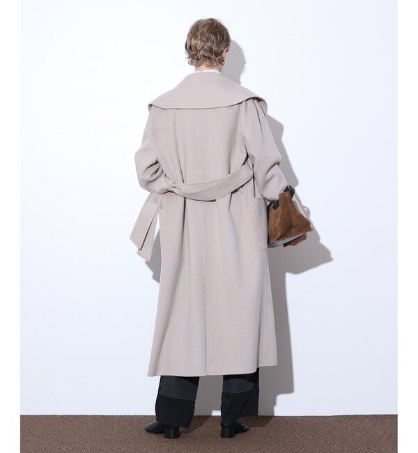 allureville「◇カシミヤ混リバーショールコート」|ダッフルコート|