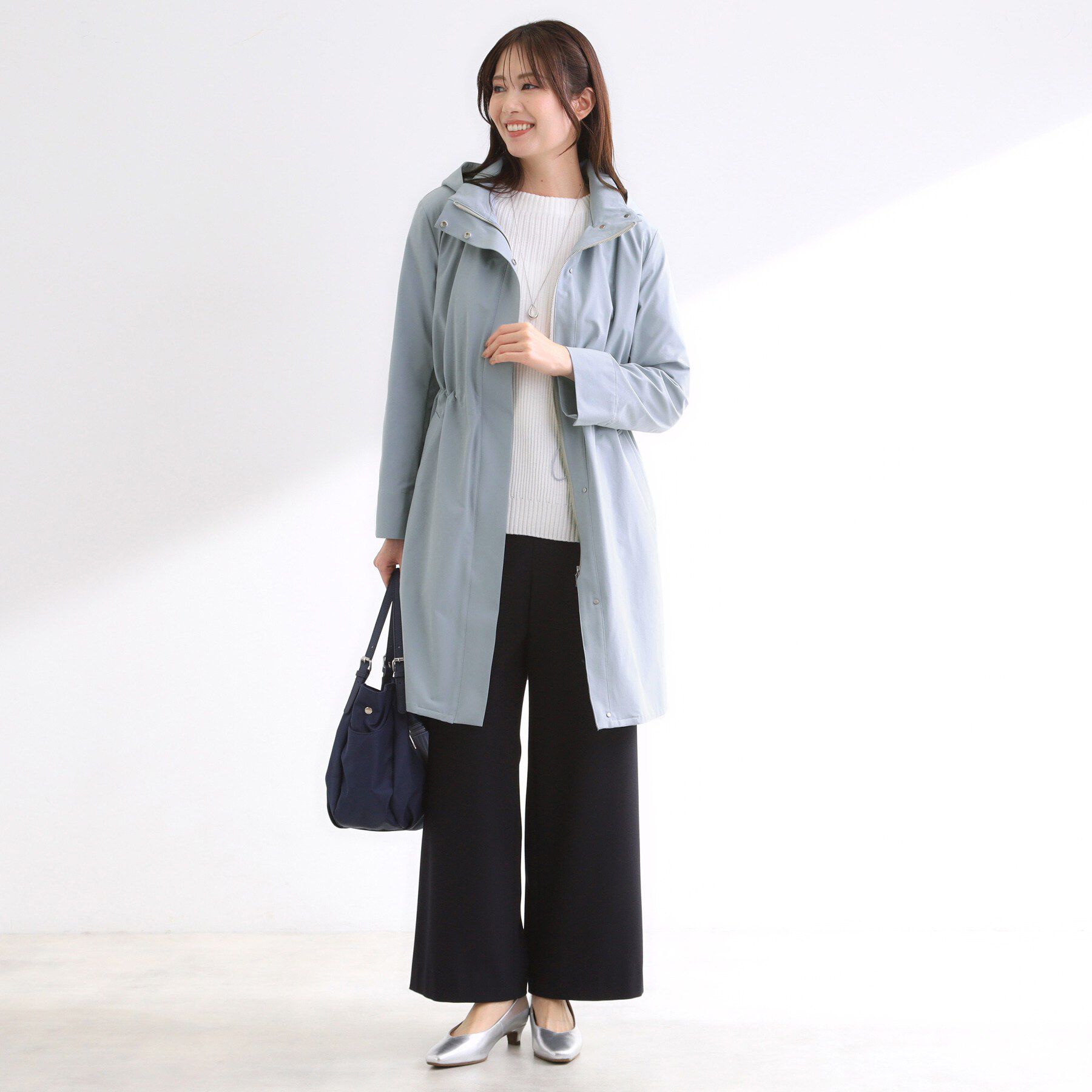 Reflect「【中綿ライナー付き】ライナー付きフーデッドロングコート」|その他|