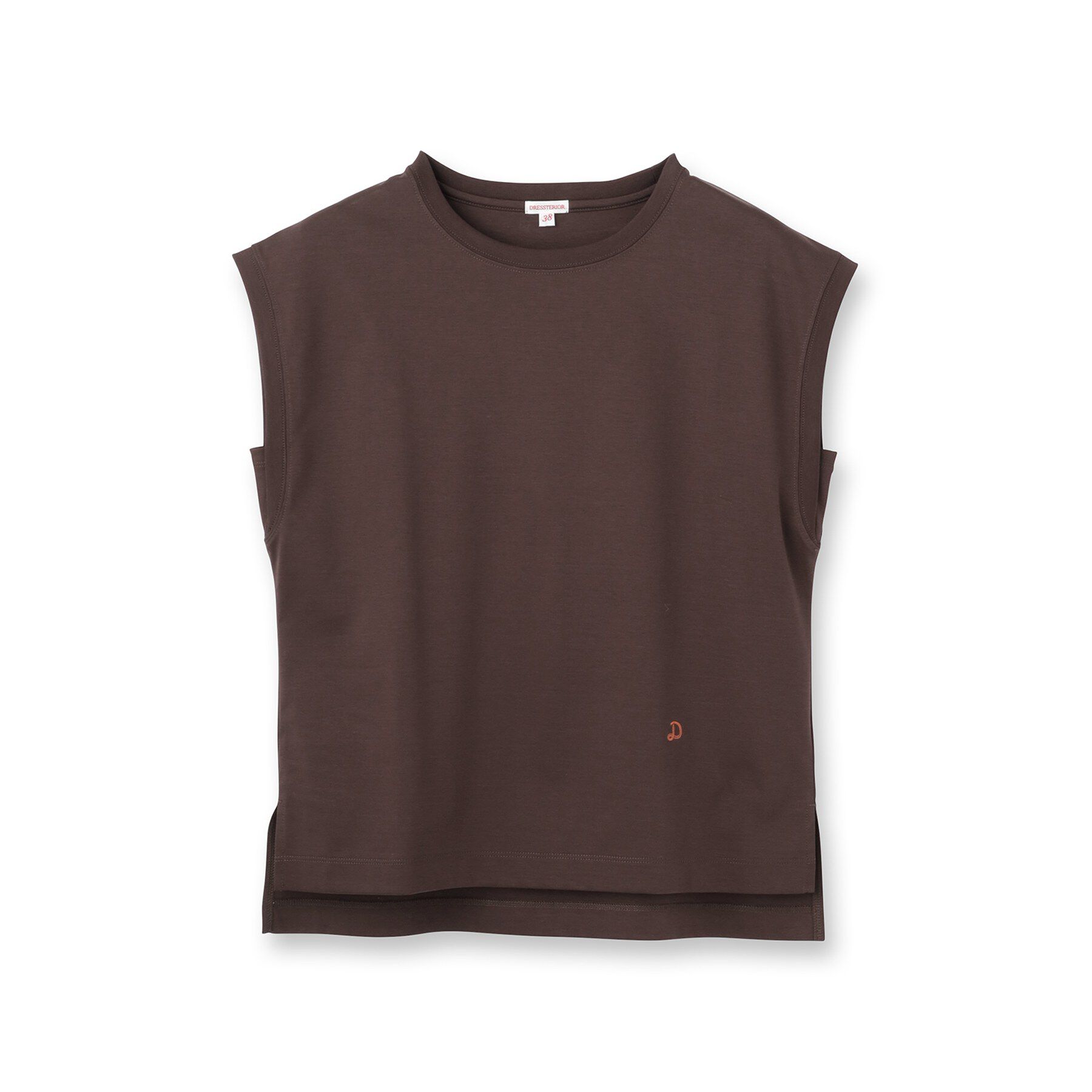 DRESSTERIOR「【接触冷感／抗菌防臭／消臭】アイスクリアコットンフレンチスリーブT」|Tシャツ・カットソー|