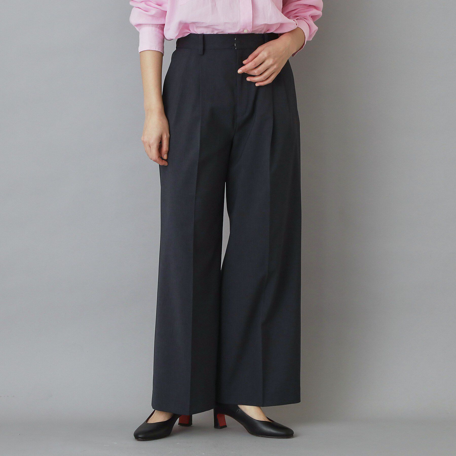 DRESSTERIOR「【otonaMUSE5月号掲載／セットアップ可】ウォッシャブルワイドタックパンツ」|その他|
