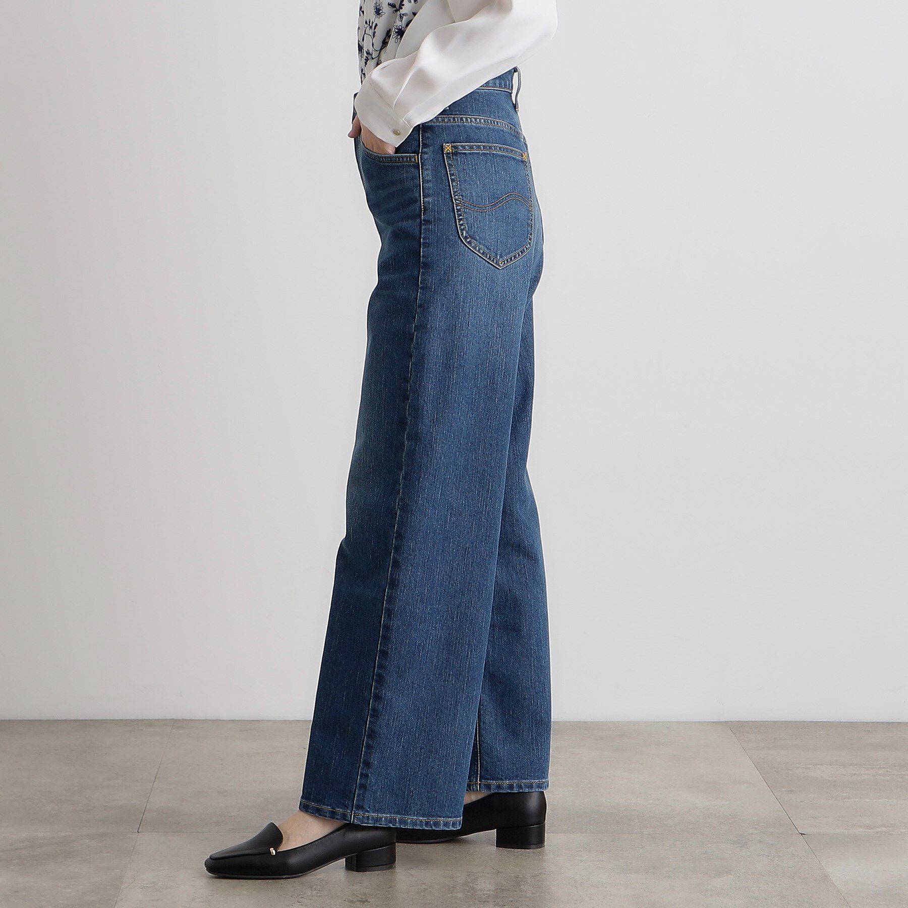 grove「【Lee&times;grove別注】WIDE DENIM PANTS」|デニム|