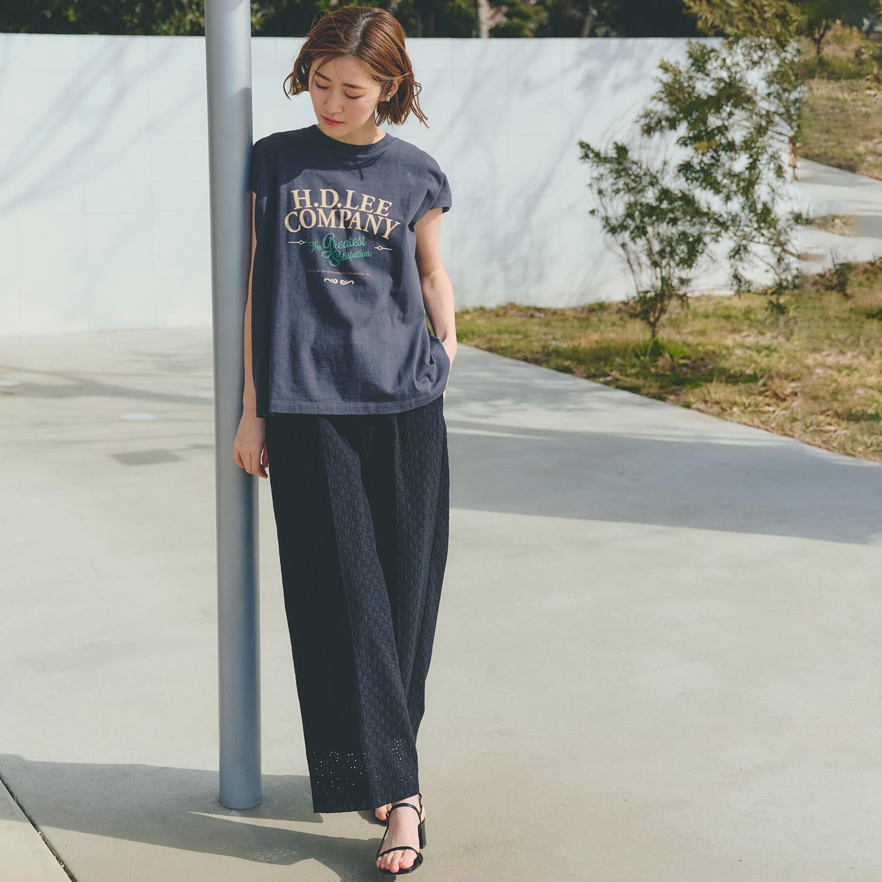 grove「【Lee&times;grove別注】PRINT　SLEEVELESS T-SHIRTS」|Tシャツ・カットソー|