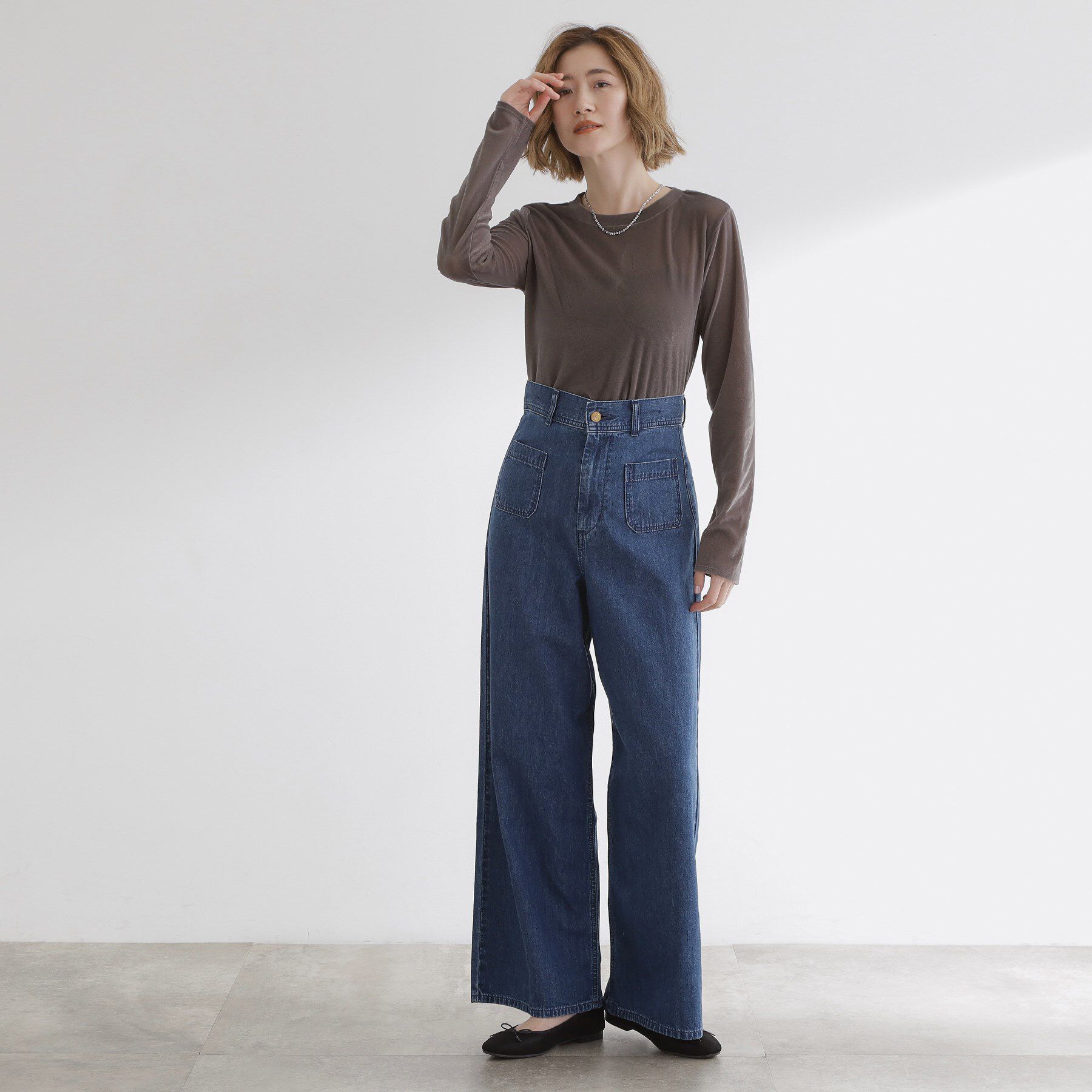 grove「【Lee&times;grove別注】SAILOR STRAP DENIM」|デニム|