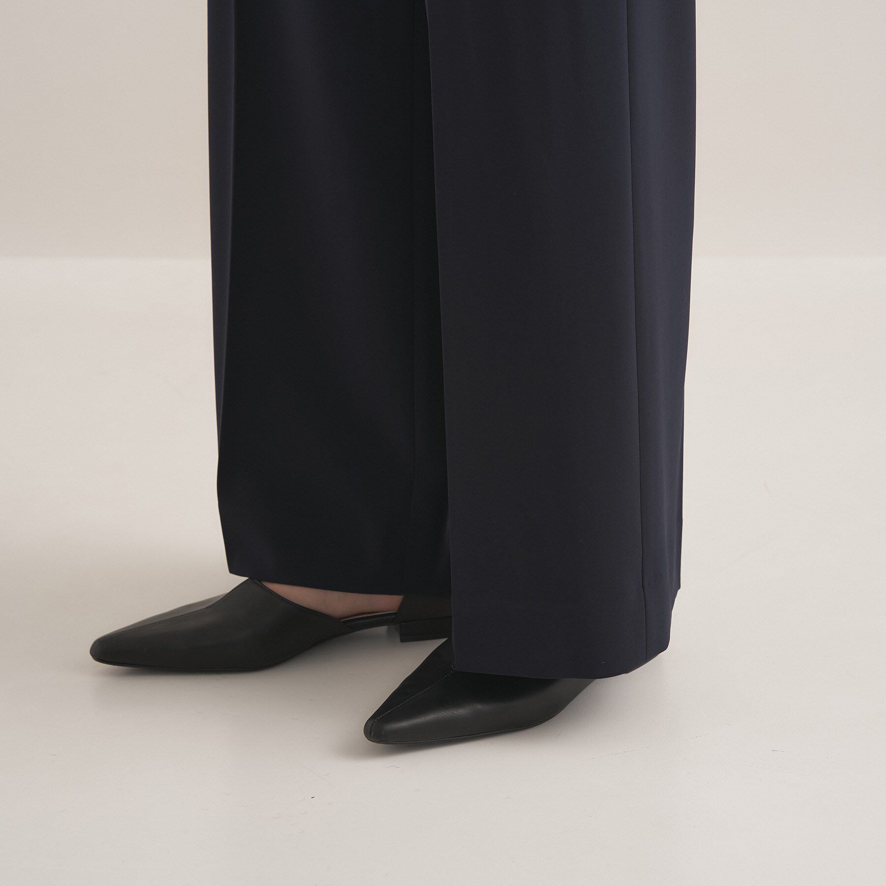 INDIVI「【通勤スーツ／洗える】ストレッチワイドパンツ」|スーツ|