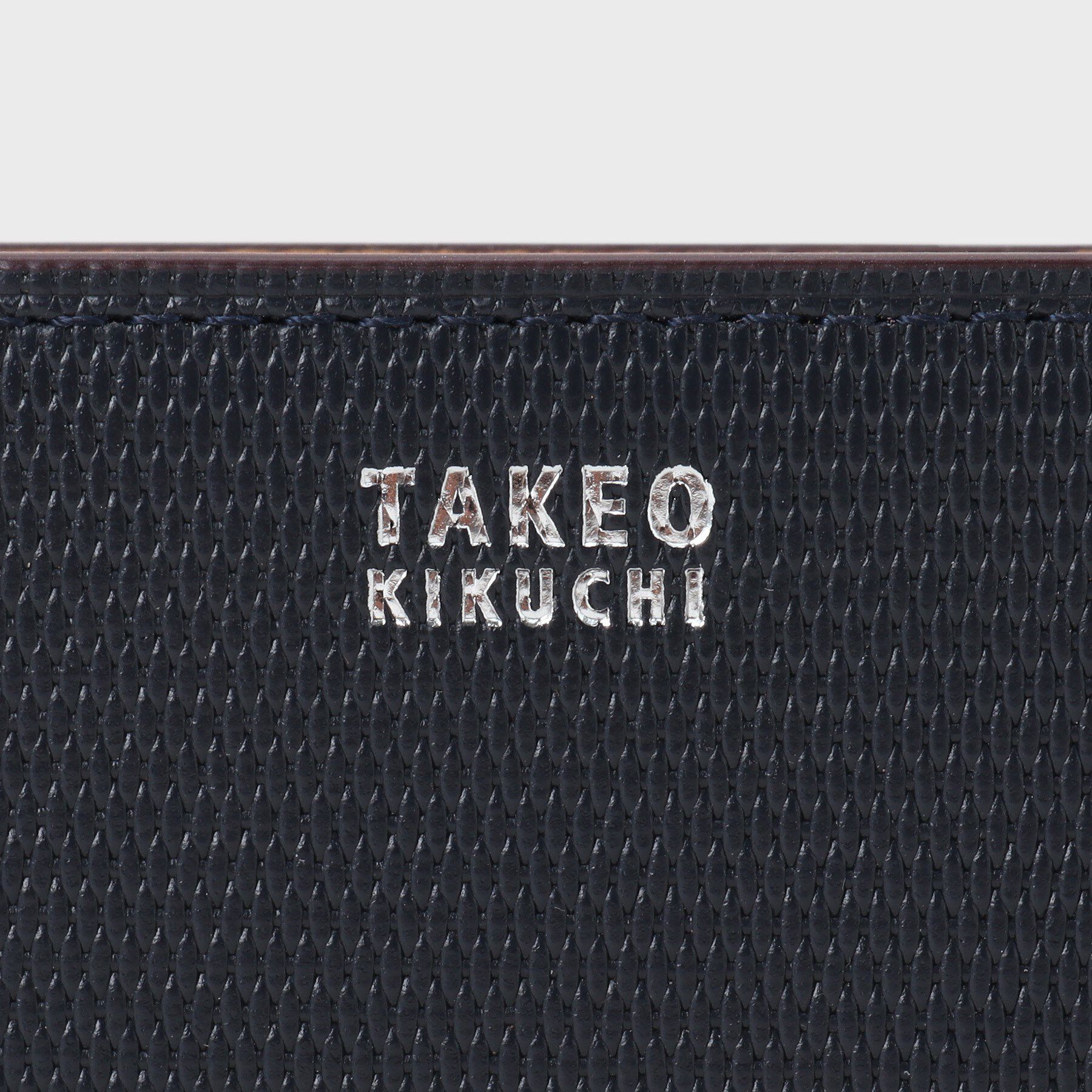 TAKEO KIKUCHI「【ソフト＆ナチュラル】ミニメッシュ レザー 2つ折り財布」|財布|