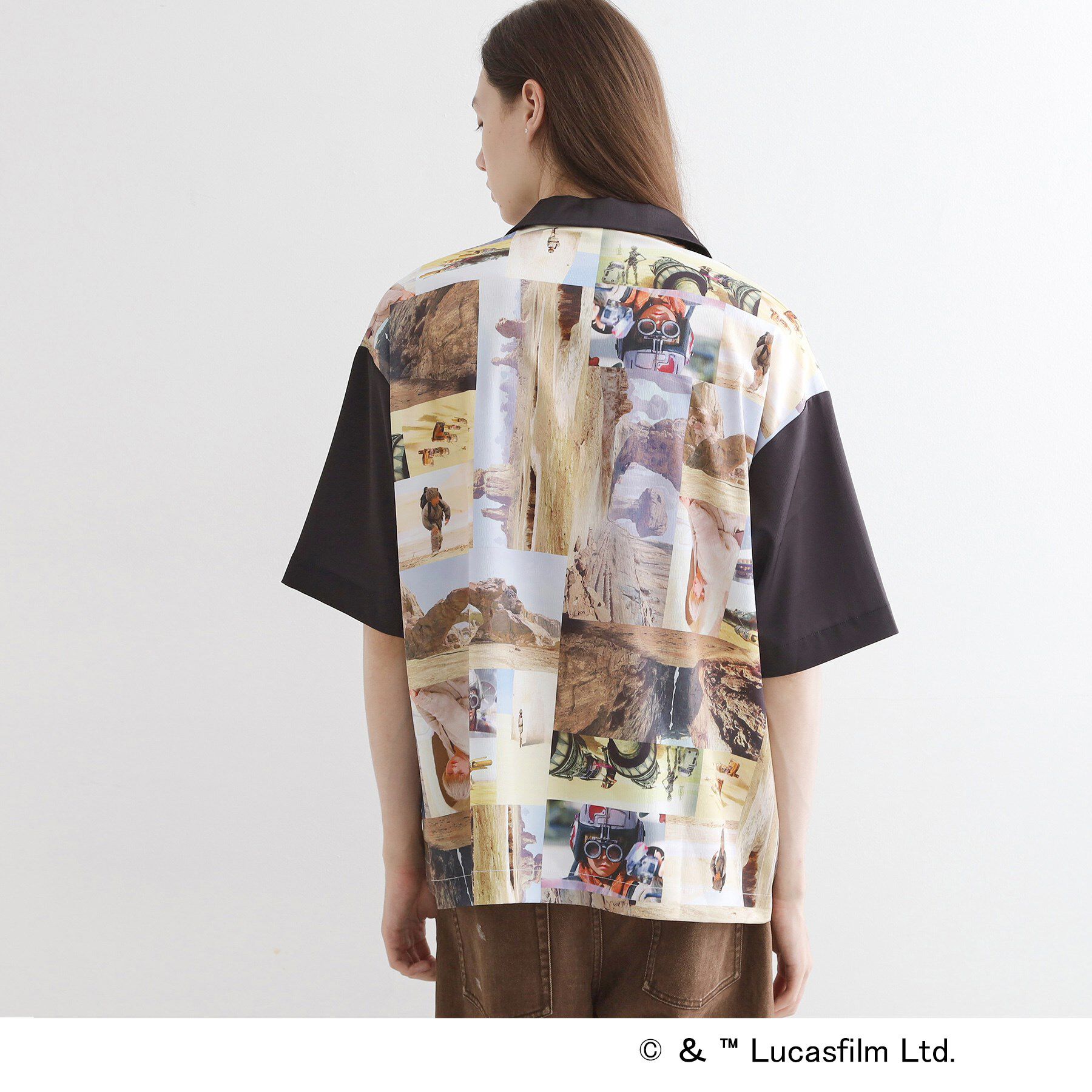 tk.TAKEO KIKUCHI「【STAR WARS】Capsule Collection 2WAY半袖シャツ」|シャツ・ブラウス|